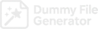 Dummy File Generator